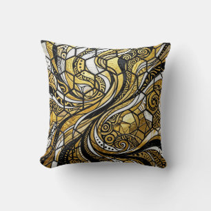 Almohada de lanzamiento de panal hexagonal de miel