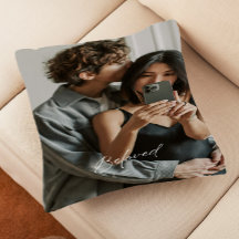 Almohada de lanzamiento de parejas románticas con