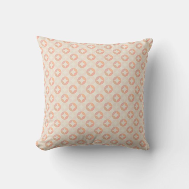 Almohada de lanzamiento de patrón de pétalos Mod (Anverso)