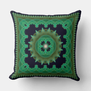 Almohada de lanzamiento de patrón ornamentado frac