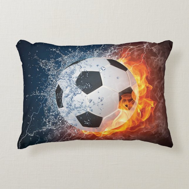 Almohada de lanzamiento de pelota de fútbol/fútbol (Anverso)