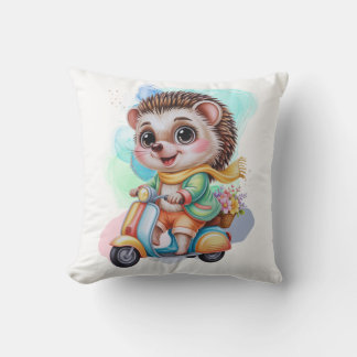 Almohada de lanzamiento de personaje de dibujos an