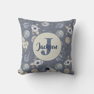 Almohada de lanzamiento de planetas espacio exteri