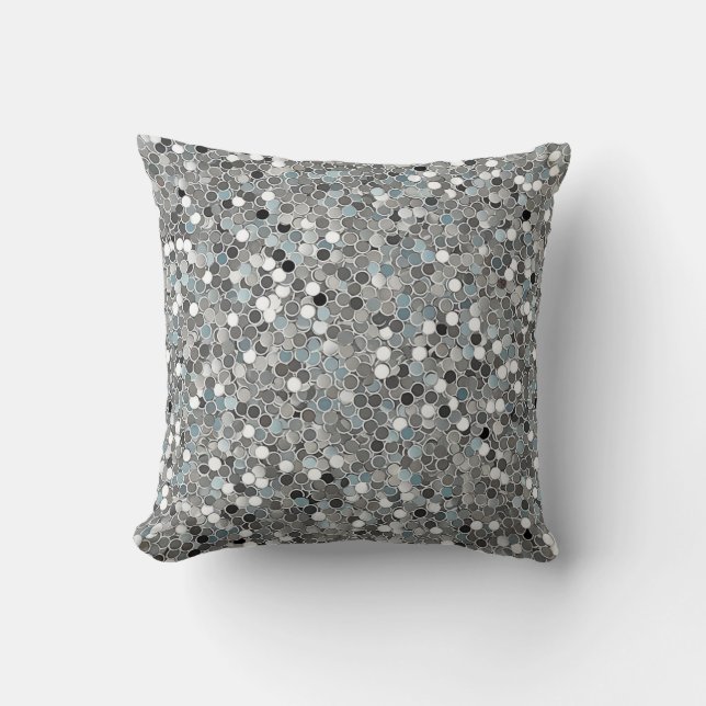 Almohada de lanzamiento de plata de lujo (Anverso)