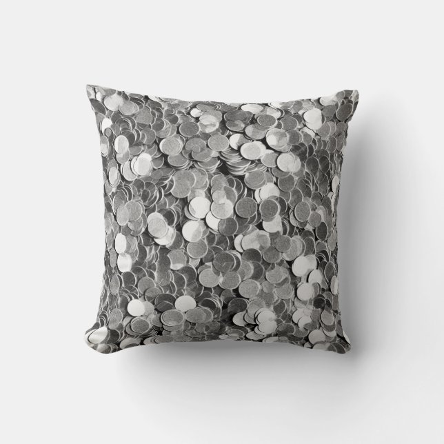 Almohada de lanzamiento de plata de lujo (Anverso)