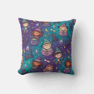 Almohada de lanzamiento de poción mágica de bruja