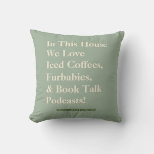Almohada de lanzamiento de podcast de charla de li