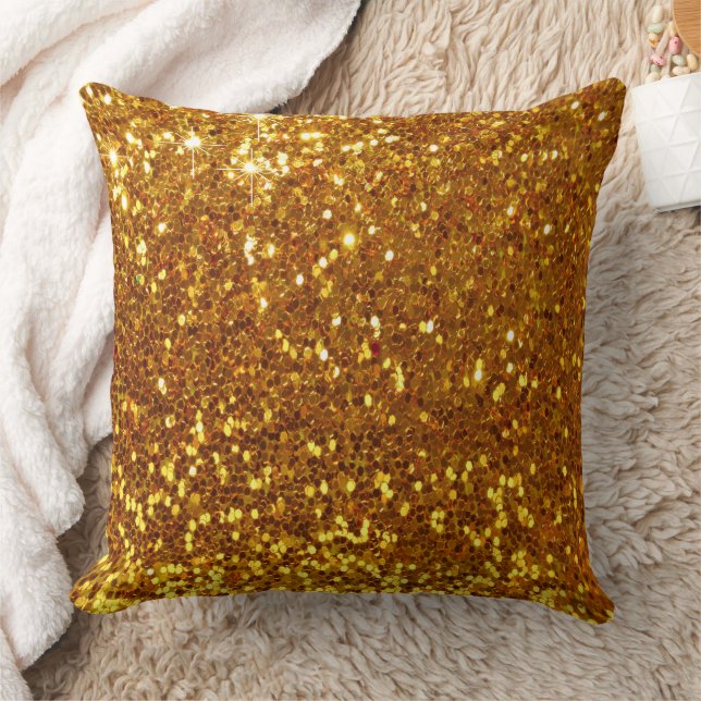 almohada de lanzamiento de purpurina (Manta)