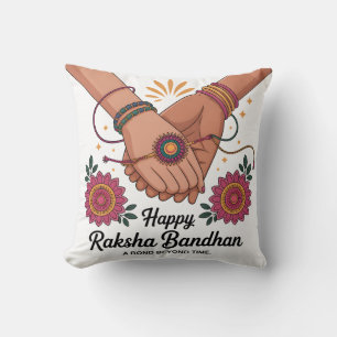 Almohada de lanzamiento de Raksha Bandhan