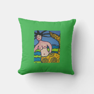 Almohada de lanzamiento de sirena