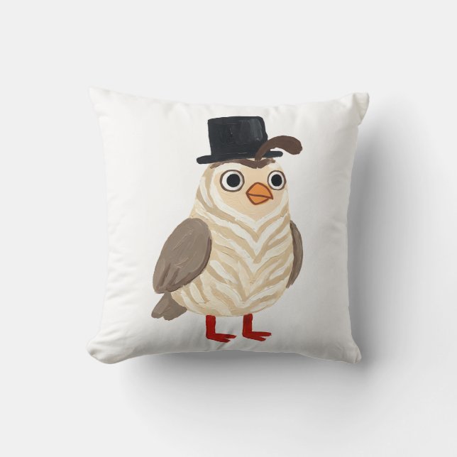 Almohada de lanzamiento de sombrero de copa de cod (Anverso)
