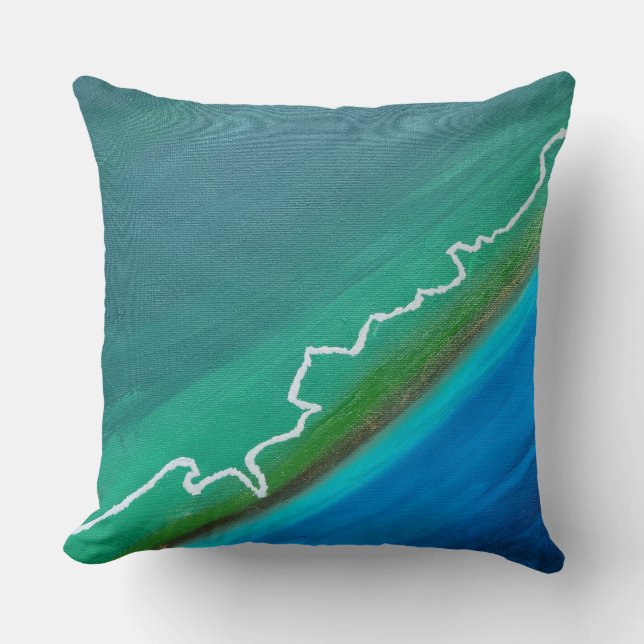 Almohada de lanzamiento de Superior Hiking Trail (Anverso)