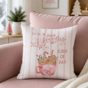 Almohada de lanzamiento de taza de chocolate calie