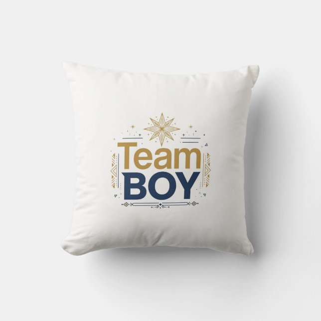 Almohada de lanzamiento de Team Boy (Anverso)