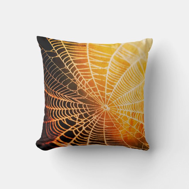 Almohada de lanzamiento de telaraña de araña espel (Anverso)