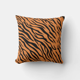 Almohada de lanzamiento de tigre 16" x 16"
