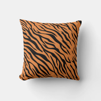 Almohada de lanzamiento de tigre 16" x 16"