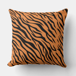 Almohada de lanzamiento de tigre 20" x 20"