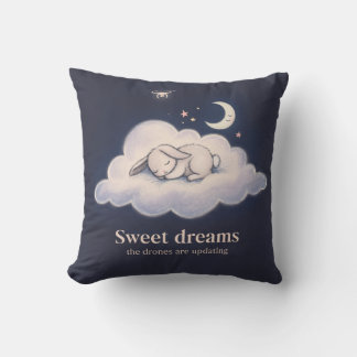 Almohada de lanzamiento de tiza pastel de conejo d