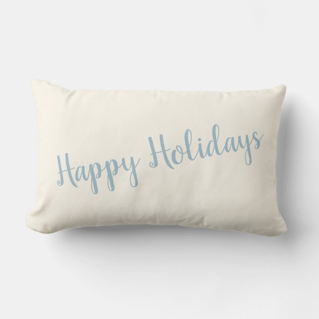 Almohada de lanzamiento de vacaciones (Anverso)