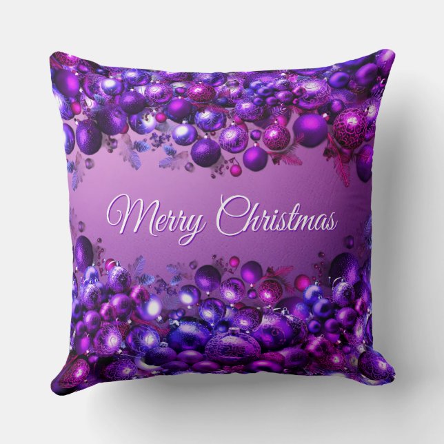 Almohada de lanzamiento del árbol de Navidad de la (Reverso )