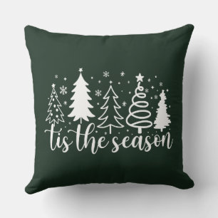 Almohada de lanzamiento del árbol de Navidad de la