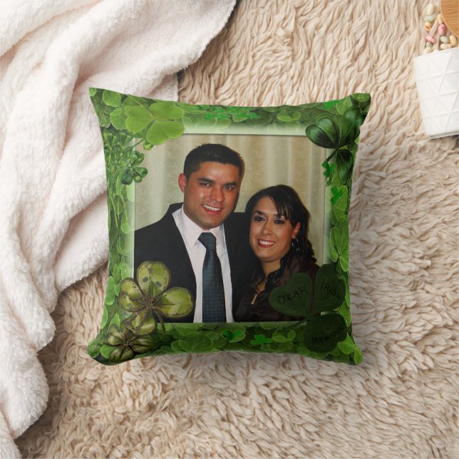Almohada de lanzamiento del día de San Patricio co (Manta)
