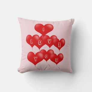 Almohada de lanzamiento del Día de San Valentín –