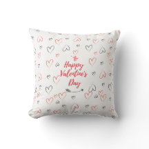 Almohada de lanzamiento del día de San Valentín: p