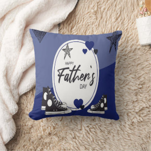Almohada de lanzamiento del Día del Padre Zapatill