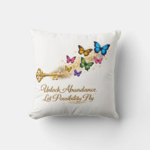 Almohada de lanzamiento Desbloquear Abundancia