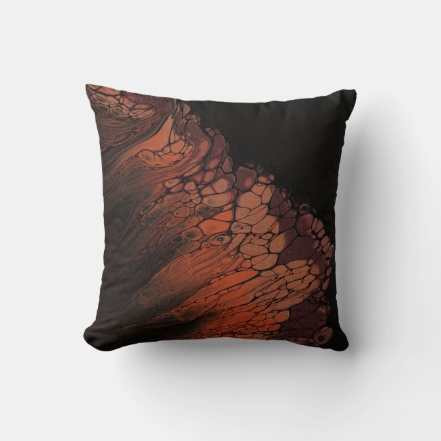Almohada de lanzamiento efecto mariposa (Anverso)