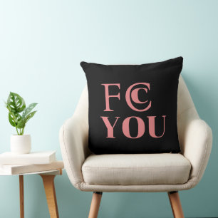 Almohada de lanzamiento "FCC YOU"