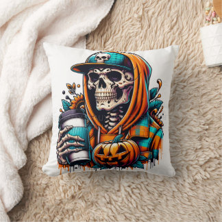 Almohada de lanzamiento Feliz Halloween
