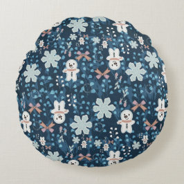Almohada de lanzamiento festiva y caprichosa para 