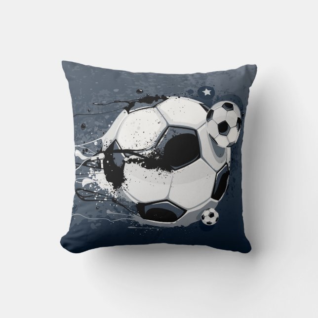 Almohada de lanzamiento-Fútbol (Anverso)