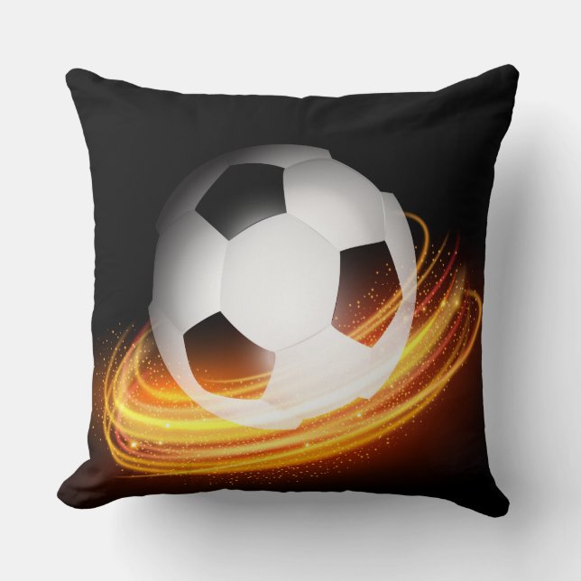 Almohada de lanzamiento-Fútbol (Anverso)