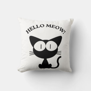 Almohada de lanzamiento GATO ANIME Kawaii HOLA MAU