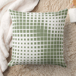 Almohada de lanzamiento geométrica de rejilla de m