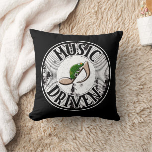 almohada de lanzamiento impulsada por la música