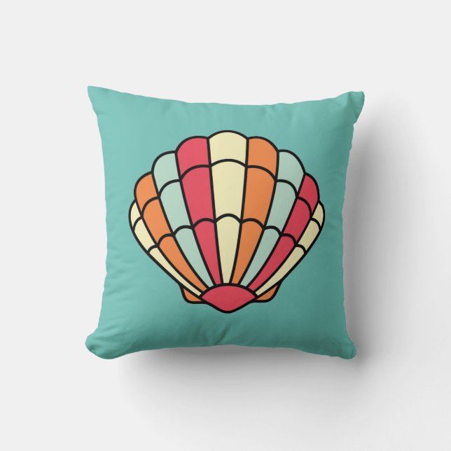 Almohada de lanzamiento náutico de la playa de con (Anverso)
