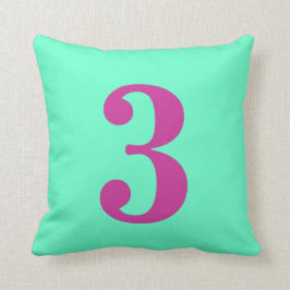 almohada de lanzamiento número 3