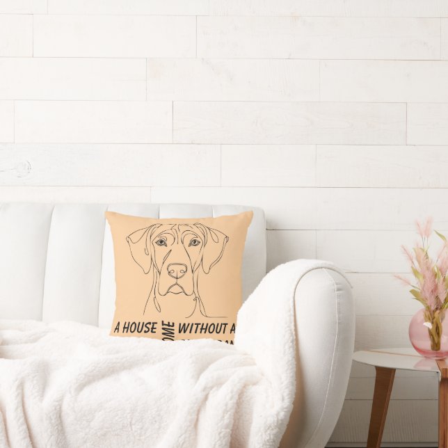 Almohada de lanzamiento para casa de perro (Sofá)