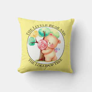 Almohada de lanzamiento para la guardería de osos 