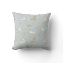 Almohada de lanzamiento para noche de cervatillo s