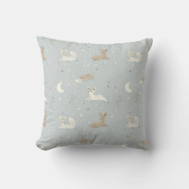 Almohada de lanzamiento para noche de cervatillo s
