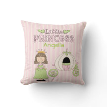 Almohada de lanzamiento personalizada de princesa 