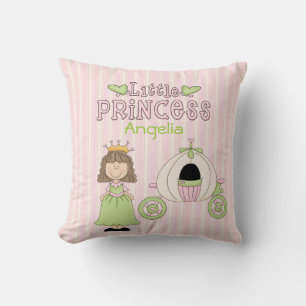 Almohada de lanzamiento personalizada de princesa 