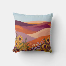 Almohada de lanzamiento Prairie de mandarina y cir