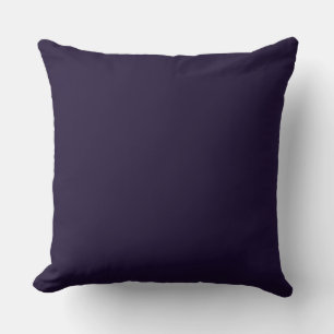 Almohada de lanzamiento - Púrpura Berenjena